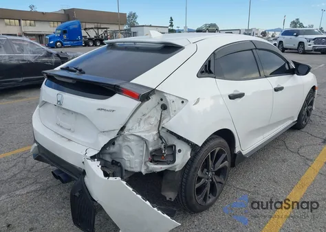 2017 Honda Civic Sport z USA, uszkodzony, nr VIN SHHFK7H46HU410818